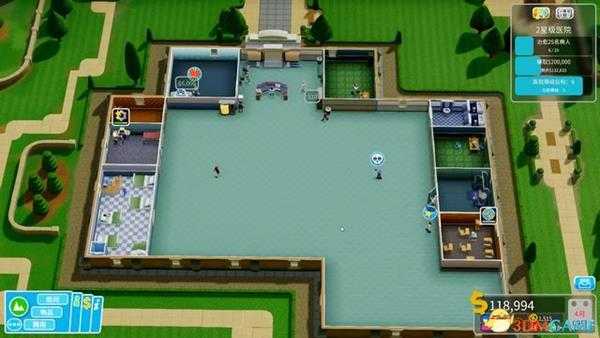 《双点医院》 图文关卡全流程攻略 全三星通关流程