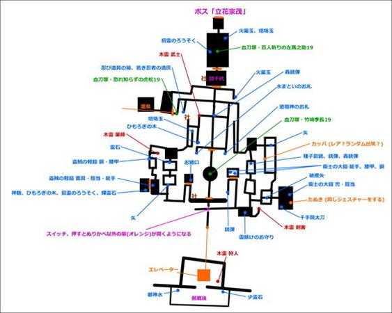 《仁王》超详细游戏内地图一览 仁王游戏内地图标注（不含DLC）