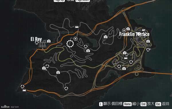 《极品飞车20：复仇》全地图各类收藏点一览