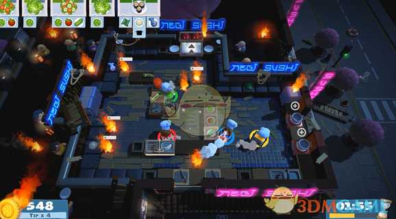 《胡闹厨房2》找不到新关卡怎么办 煮糊了2新关卡解锁方式介绍