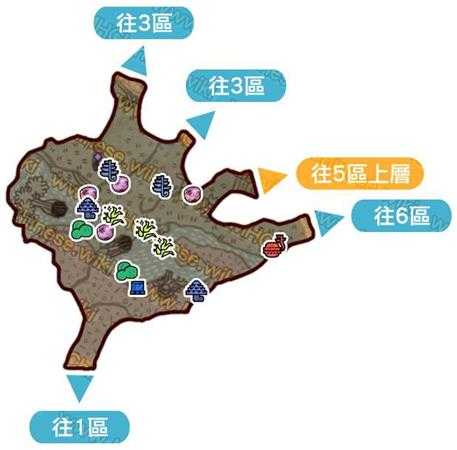 《怪物猎人：世界》大蚁冢荒地地图资源点一览