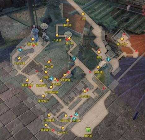 《天命奇御》全坛子位置一览