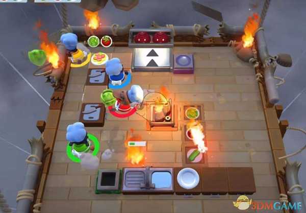 《胡闹厨房2》各关卡最低通关分数一览