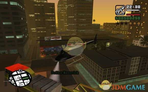 《侠盗猎车：圣安地列斯》前期警用直升机获得方法