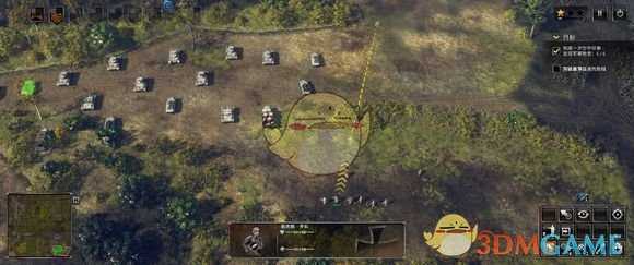 《突袭4》步兵攻击距离和视野的简单测试