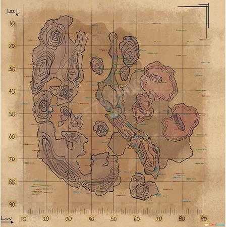 《方舟：生存进化》全地图笔记本宝箱位置一览