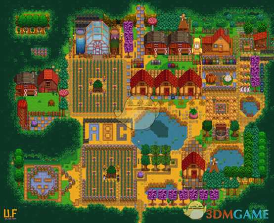 《星露谷物语》蘑菇树农场规划一览