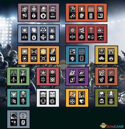 《彩虹六号：围攻》暗空行动新技能图标 新版本ui改动