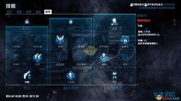 《收获日2》格林双喷加点推荐