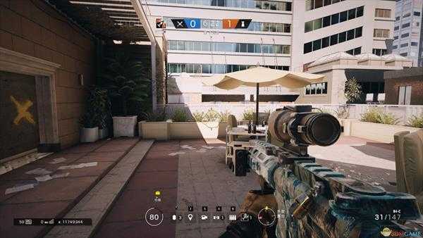 《彩虹六号：围攻》银行室外清理室内摄像头点位一览