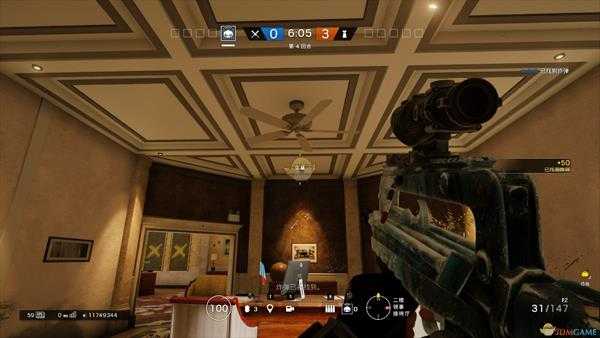 《彩虹六号：围攻》领事馆签证处室外清理室内摄像头点位一览