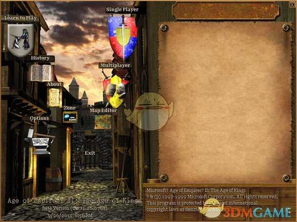 《帝国时代2：高清版》UI界面变化一览