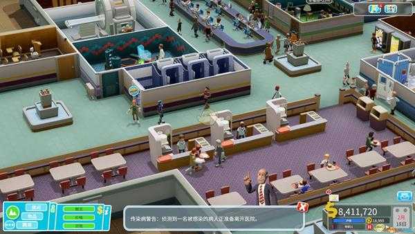 《双点医院》摩天塔三星无排队布局攻略