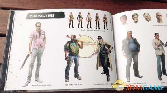 《正当防卫3》收藏版画册里有什么