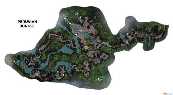 《古墓丽影：暗影》全要素标记地图分享