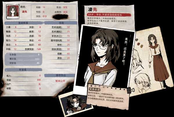 《寄居隅怪奇事件簿》全角色介绍