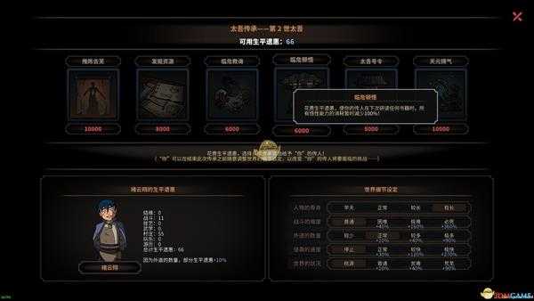 《太吾绘卷》传承系统介绍