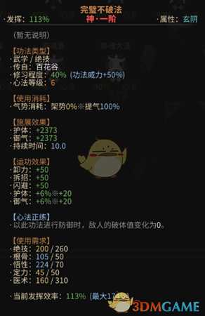 《太吾绘卷》剑冢BOSS背景及武学一览