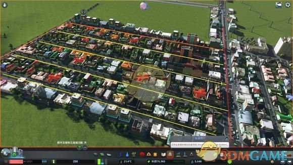 《城市：天际线》城市规划布局与交通疏通防堵总结