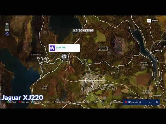 《极限竞速：地平线4》车房宝物有哪些 全部废弃车辆位置一览