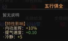 《太吾绘卷》全天赋特性图鉴一览