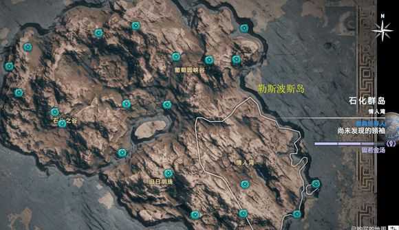 《刺客信条：奥德赛》全奥利哈钢地图位置一览
