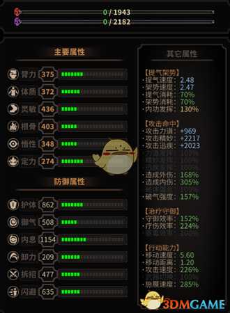 《太吾绘卷》内伤速度流玩法心得