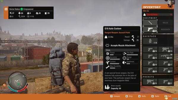 《腐烂国度2》枪械图鉴