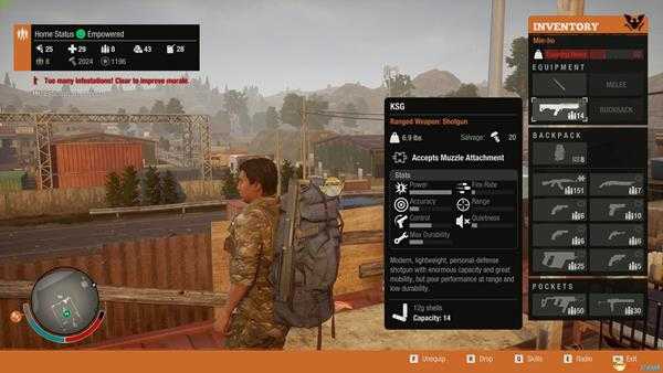 《腐烂国度2》枪械图鉴