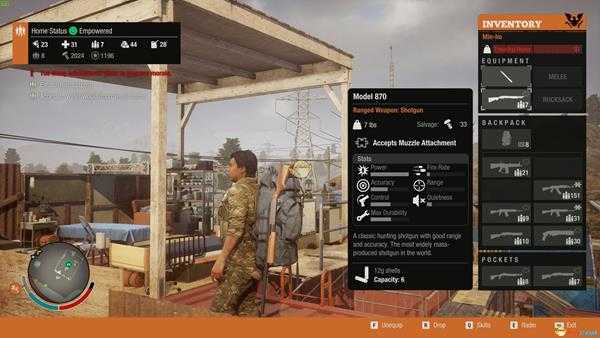 《腐烂国度2》枪械图鉴