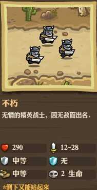 《王国保卫战：前线》全敌人详细属性数据一览