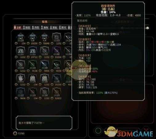 《太吾绘卷》各大势力商会售卖商品及作用分析