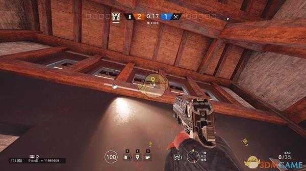 《彩虹六号：围攻》木屋防切墙C4抛投技巧