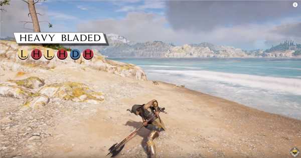 《刺客信条：奥德赛》剑、斧武器连招技巧分享