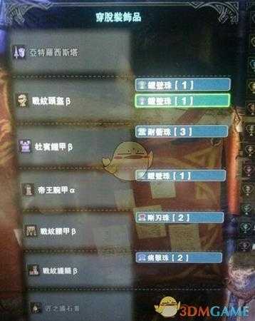 《怪物猎人：世界》长枪组队配装指南