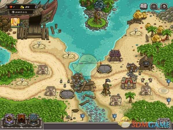 《王国保卫战：前线》海洋关卡过关布置攻略