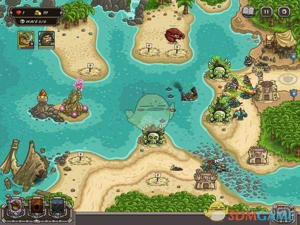 《王国保卫战：前线》海洋关卡过关布置攻略