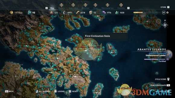 《刺客信条：奥德赛》全古墓位置一览