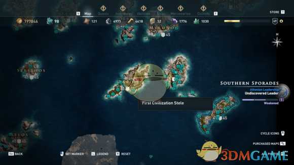 《刺客信条：奥德赛》全古墓位置一览