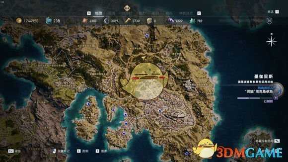 《刺客信条：奥德赛》雅典区神箭手固定刷新位置分享