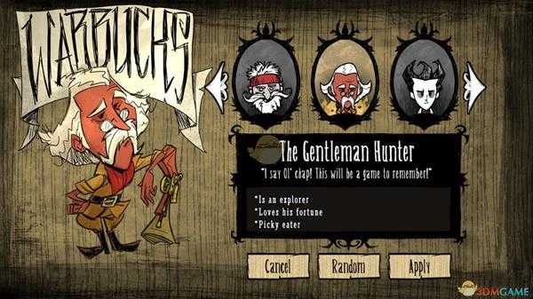 《饥荒》哈姆雷特新人物绅士猎人Warbucks介绍