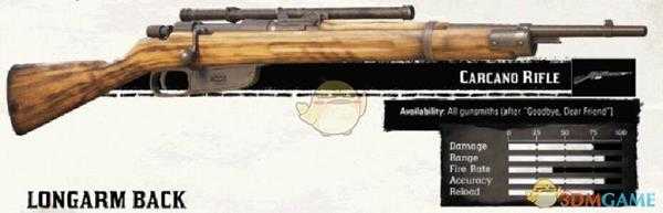 《荒野大镖客2》全武器性能图鉴汇总