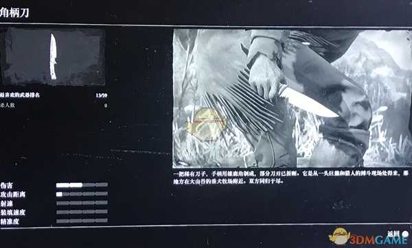 《荒野大镖客2》角柄刀位置分享