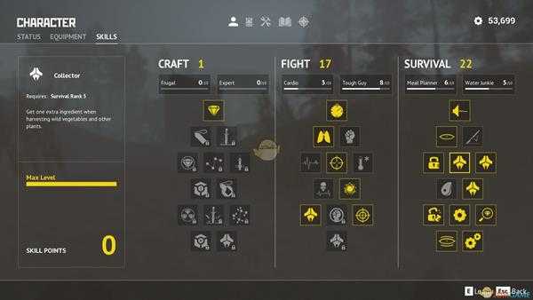 《荒无人烟》人物加点心得分享