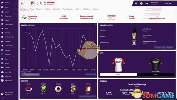 《足球经理2019》开档球队选择介绍
