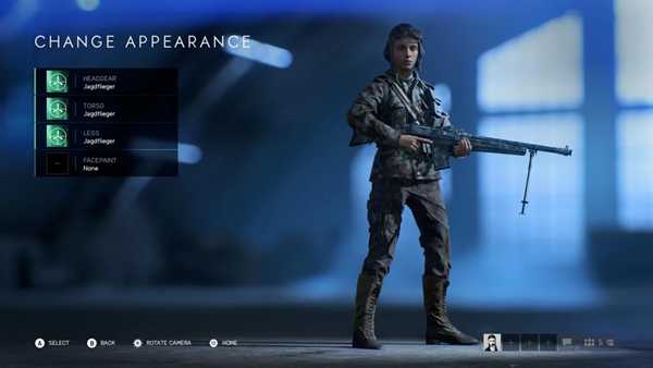 《战地5》伞兵套装内容一览