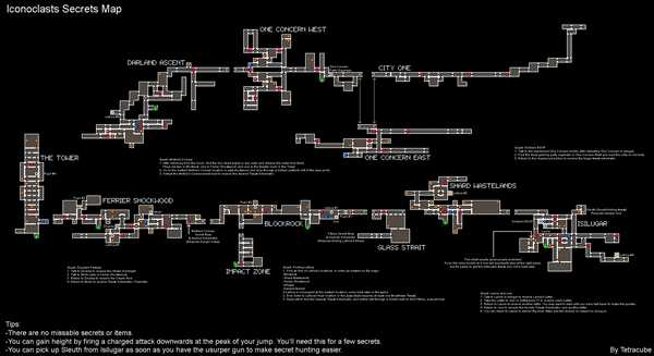 《叛逆机械师》游戏完整地图