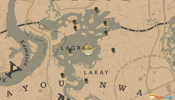 《荒野大镖客2》全稀有花朵位置分享