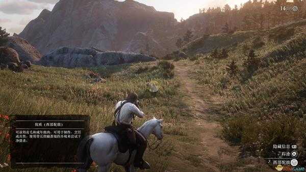 《荒野大镖客2》非传说驼鹿位置分享