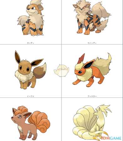 《精灵宝可梦LetsGo皮卡丘伊布》可进化宝可梦图鉴一览